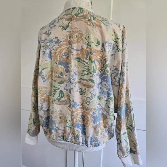 Vintage Tony France Floral Button-Up Cardigan - Picture 7 of 8